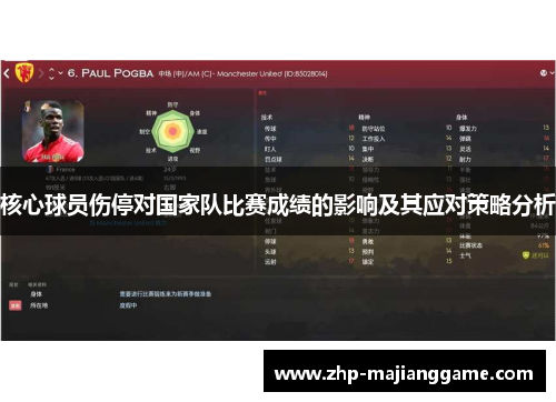 核心球员伤停对国家队比赛成绩的影响及其应对策略分析 核心球员伤停对国家队比赛成绩的影响及其应对策略分析